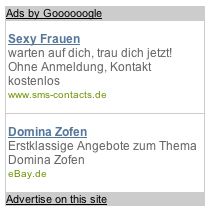 sexy ads auf hackr.de