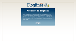 screenshot bloglines beta