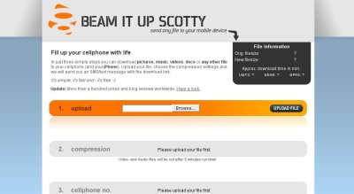 screenshot Beam it up Scotty