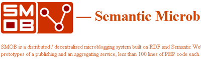 smob - semantic microblogging