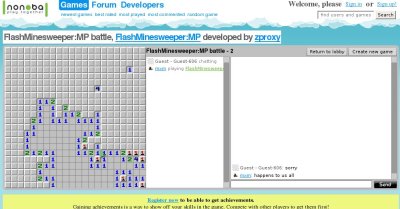 screenshot mulitplayer minesweeper