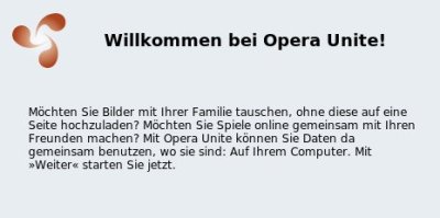 opera unite anmeldung
