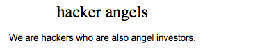 hacker angels