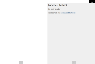 hackr.de - the book