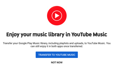 enjoy your music library in youtube music
