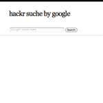 hackr search by google