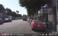 video: Cycling around in Hollywood