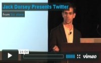 Jack Dorsey Presents Twitter