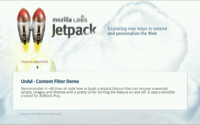 Jetpack from Mozilla Labs