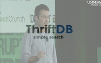 video: ThriftDB Startup Battlefield