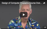 Design of Computer Programs Course Overview