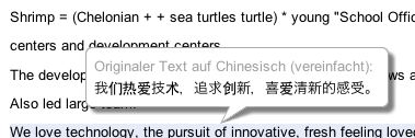 screenshot google translation