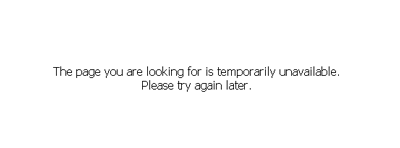 The page you are looking for is temporarily unavailable