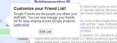 customize your friends list