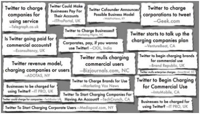 twitter to charge companies
