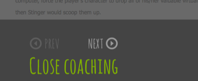 close coaching