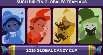 global candy cup teams
