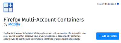 Multi-Account Containers