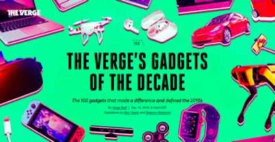 verge 100 best gadgets