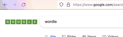 google wordle