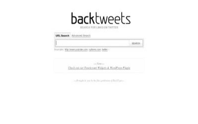 BackTweets