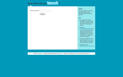 How Often Do You Tweet
