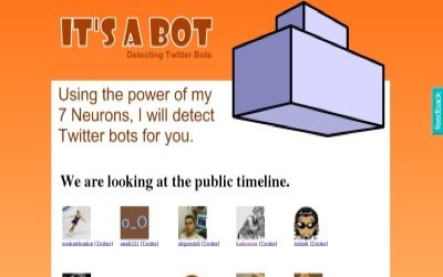 Its a Bot