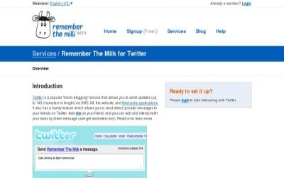 Remember The Milk for Twitter