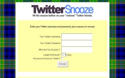 TwitterSnooze