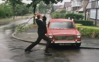 video: Basil Attacks His Car
