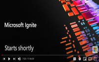 video: Microsoft Ignite 2021 Live Stream